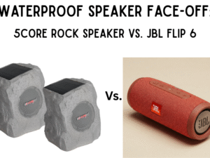 Waterproof Speaker Face-Off 5Core Rock Speaker vs. JBL Flip 6 (1)