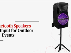 Best Bluetooth Speakers with Mic Input for Outdoor Events