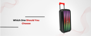Enjoy your beach party with the 5 Core portable speaker for events, featuring mic input and long-lasting battery power. 