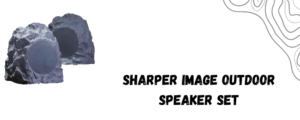 The image shows sharper image speakers