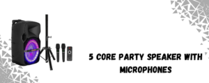 The image shows 5 core party speaker